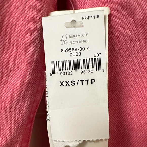 GAP Pink Denim Jacket - Picture 3 of 7